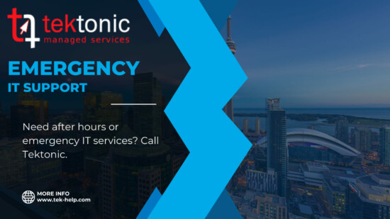 Who Provides Emergency IT Support For Toronto Businesses?